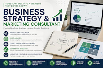 create a unique business concept and marketing strategy