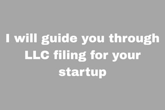 guide you through llc filing for your startup
