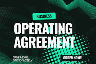 do operating agreement for your business