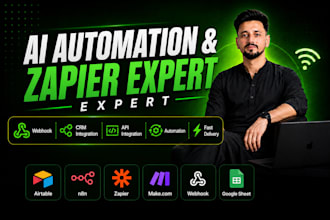be your zapier expert for zapier automation zapier integration and webhook