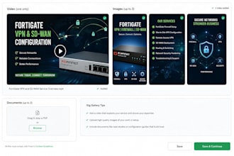 set up fortigate firewall VPN and sd wan
