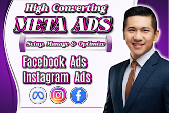 setup facebook ads instagram ads meta ads marketing campaigns for sales