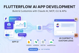 build flutterflow ai apps with claude code, mcp and flutterflow cli