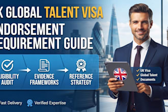 provide guide for uk global talent visa requirement for endorsement