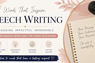 write a professional speech that inspires