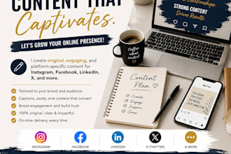 write engaging social media posts and captions