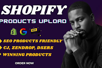upload or add hotselling products to shopify via zen drop cj autods dsers