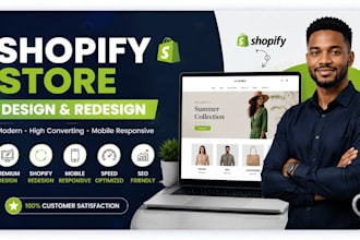 design shopify store redesign shopify dropshipping store, shopify website expert