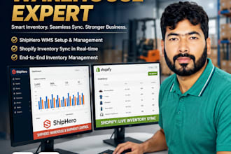 manage your shiphero, shopify inventory