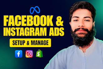 setup shopify facebook ads campaign, instagram ads and your meta ads manager