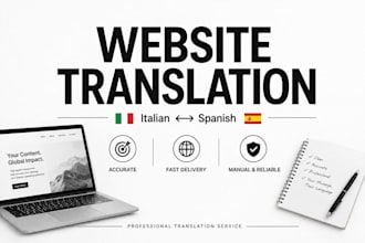translate websites from italian to spanish