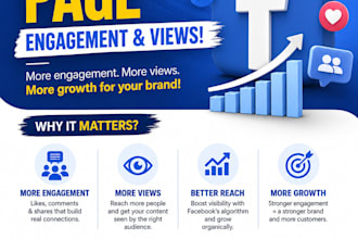 grow your facebook engagement and views
