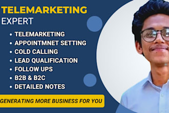 do appointment setting cold calling and telemarketing
