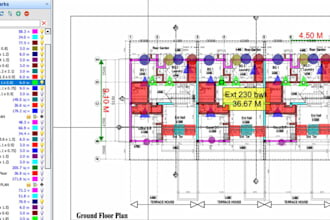 provide materials quantity takeoff,bom earthwork, concrete,steel,cladding,tiling