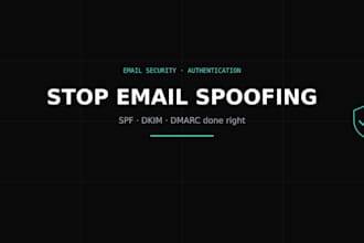 set up spf dkim and dmarc for email authentication