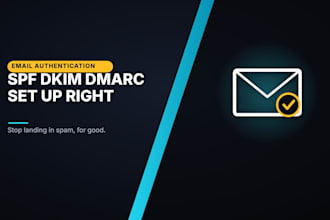 set up spf dkim and dmarc for email authentication