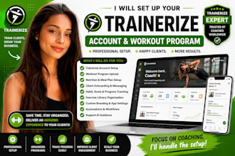 setup trainerize workout program trainerize fitness plan trainerize app
