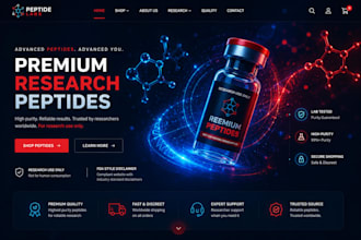 fda compliant peptide website build peptide website woocommerce peptide website