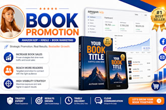 create a custom high visibility book promotion to boost book sales