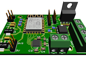 design esp32, stm32, arduino pcb, embedded systems, layout and iot hardware