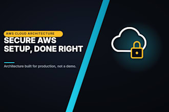 design and set up a secure AWS cloud architecture