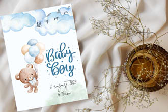 create custom editable canva card designs for all events