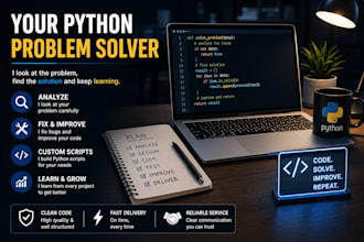 write custom python scripts