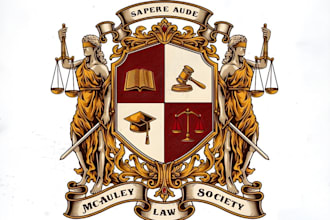 design modern luxury, heraldic, coat of arms and family crest logo