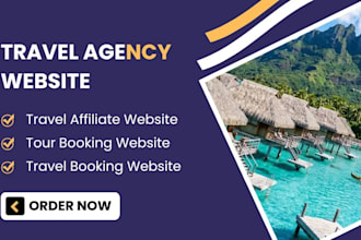 build wordpress travel agency, tour and vacation website