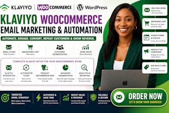 setup klaviyo woocommerce email marketing automation wordpress newsletter flows
