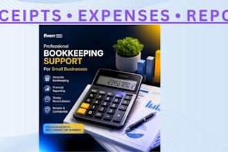 organise your bookkeeping and monthly reports