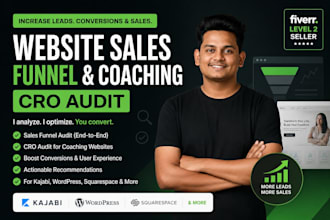 audit your coaching website and sales funnel with a conversion report