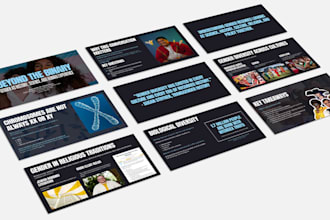 design nonprofit presentations and social impact pitch decks