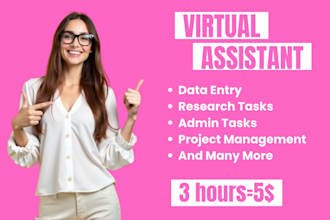 be your reliable, creative and long term virtual assistant