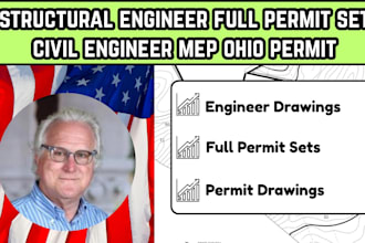 structural engineer full permit set civil engineer mep massachusetts ohio permit