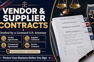 write expert commercial vendor agreements to protect your