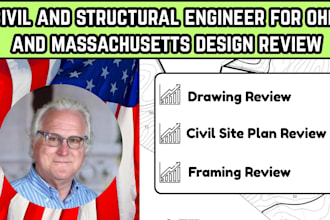 civil and structural engineer for ohio and massachusetts design drawing review