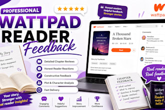 read comment give reader feedback on your wattpad story