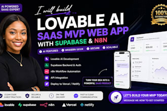 fix lovable ai saas mvp web app n8n API supabase automation workflows bugs error