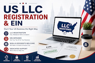register USA llc for non residents, ein