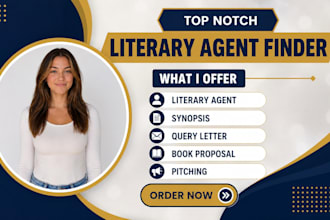 find literary agent for fiction non fiction write book proposal synopsis pitch
