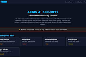 test your ai chatbot for prompt injection and security risks