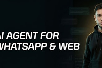 build an ai chatbot and whatsapp ai agent for your business