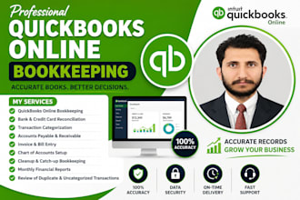 quickbooks bookkeeping, quickbooks clean up and bank reconciliation