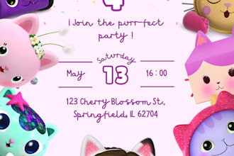 design custom birthday and event invitations