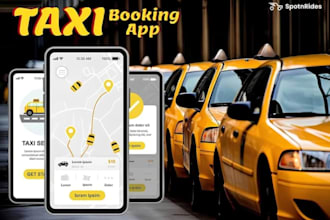 develop online bus booking app,e hailing app,cab booking app, taxi booking app