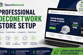 set up and customize your deconetwork store with API integration