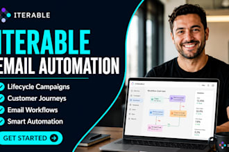 iterable email marketing automation iterable lifecycle campaign iterabl workflow