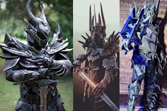 design cosplay sewing pattern evafoam armor props helmet mask pattern grading