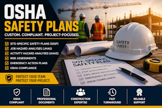 create a osha compliant construction safety plan